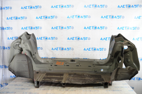 Rear panel VW Tiguan 09-17 2 parts with eyepieces, black LC9X