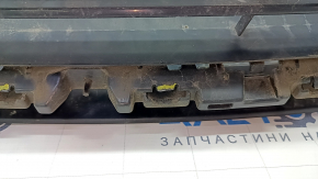 Front bumper lower grille BMW 3 F30 16-18 broken, broken fasteners, scratches
