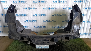 Rear panel Audi Q5 8R 09-17 set 3 parts with eyepieces, blue LX5R