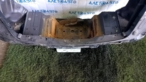 Rear panel Audi Q5 8R 09-17 set 3 parts with eyepieces, blue LX5R