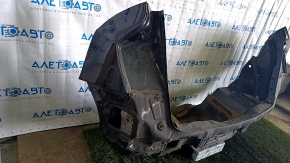 Rear panel Audi Q5 8R 09-17 set 3 parts with eyepieces, blue LX5R
