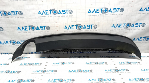 Rear bumper lip VW Passat b8 16-19 USA structure, rubbed