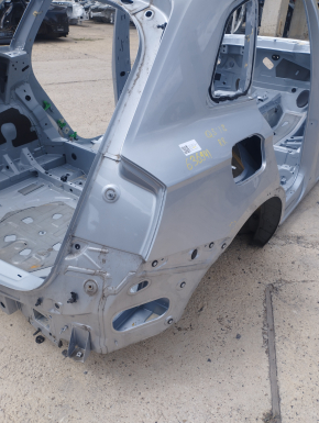 Quarter wing rear right Audi Q5 80A 18- on the body, silver, pokes