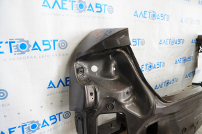 Rear panel of Audi A4 B8 08-16 sedan, with eyepieces, gray LX7R