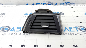 Front panel air duct deflector right BMW 3 F30 12-18 black with chrome, broken mount