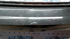 Bare rear bumper Infiniti JX35 QX60 16-rest, black KH3, without parking sensors, paint peeled off