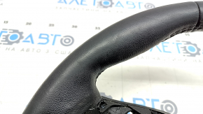 Naked steering wheel Ford Edge 19 - black leather, heated, worn, fasteners torn