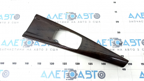 Center console trim for multimedia joystick BMW 3 F30 12-18 wood grain, type 2