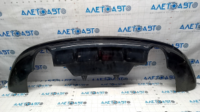 Rear bumper lip for 2 pipes Audi Q5 8R 13-17 for parking sensors, without towbar