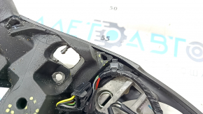 Naked steering wheel Ford Edge 19 - black leather, heated, worn, fasteners torn