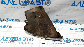 Muffler tip left Ford Fusion mk5 13-20 for 2 pipes, rusty, scuffs, dent