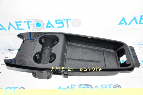 Center console trim with cup holders Ford Mustang Mach-E 21-23 small crack, scratches