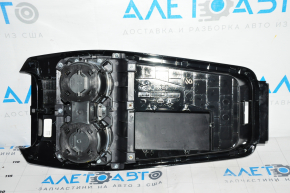 Center console trim with cup holders Ford Mustang Mach-E 21-23 small crack, scratches