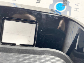 Center console trim with cup holders Ford Mustang Mach-E 21-23 small crack, scratches