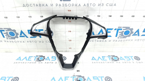 Ford Edge 19 steering wheel cover - chrome, butt