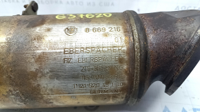 Catalytic converter upper BMW F30 17-18 B46 torn mesh