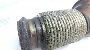 Catalytic converter upper BMW F30 17-18 B46 torn mesh