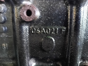 Engine VW Jetta 11-18 USA 2.0 CBPA 20k, on spare parts, rust inside, broken oil dipstick tube