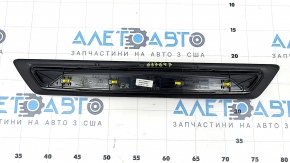 Door sill trim front right outer BMW 3 F30 12-18 black with chrome, scratches, bumps
