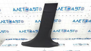Center pillar trim lower right BMW 3 F30 12-18 black, scratches