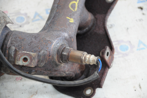 Exhaust manifold with catalytic converter left Lexus ES350 07-11 with lambda, threads stripped