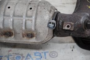 Exhaust manifold with catalytic converter left Lexus ES350 07-11 with lambda, threads stripped