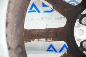 Wheel disk R18x8J Audi A4 B8 13-16 type 2 curbs, chipped