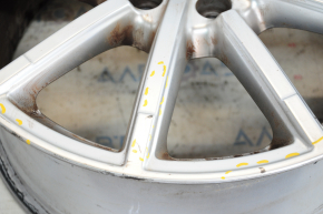 Wheel disk R18x8J Audi A4 B8 13-16 type 2 curbs, chipped
