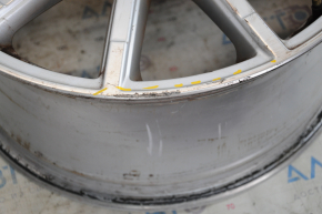 Wheel disk R18x8J Audi A4 B8 13-16 type 2 curbs, chipped