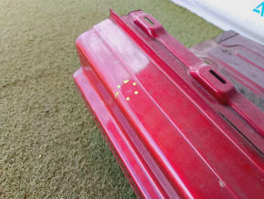 Front right quarter VW Tiguan 09-18 red, sawn off, butt