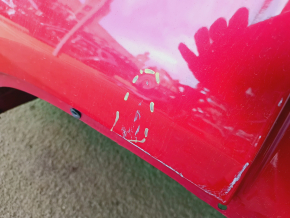 Quarter wing rear right VW Tiguan 09-18 red, sawed off, pokes