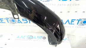 Front bumper lip Audi Q5 80A 18-20 black, sand, scratches