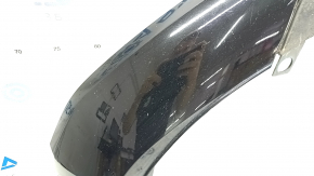 Front bumper lip Audi Q5 80A 18-20 black, sand, scratches