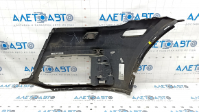 Front bare bumper right side Audi Q5 80A 18- black, for parking sensors, for headlight washers