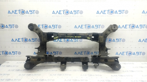 Rear subframe Hyundai Tucson 16-18 AWD, rusty, 1 C\B of the gearbox is torn