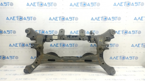 Rear subframe Hyundai Tucson 16-18 AWD, rusty, 1 C\B of the gearbox is torn