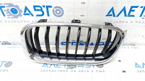 Radiator grill left BMW 3 F30 4d 12-18 sand, pokes