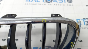 Radiator grill left BMW 3 F30 4d 12-18 sand, pokes