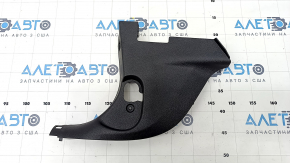 Front pillar trim lower left BMW 3 F30 12-18 black, type 2, scratch