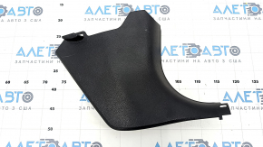 Front pillar trim lower right BMW 3 F30 12-18 black, scratches