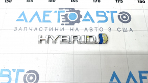 Emblem inscription "Hybrid" wing front left Toyota Camry v70 18-22