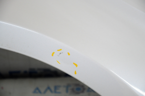 Front right wing Ford Fusion mk5 13-16 white UG, bump, scratches, varnish peeling