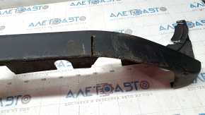 Jeep Compass 17 front bumper lip - worn, torn