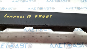 Jeep Compass 17 front bumper lip - worn, torn