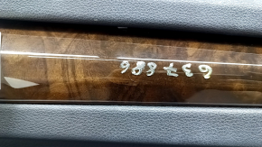 Door trim card front right Audi Q5 80A 18-20 black, with wood insert, black armrest, scratches