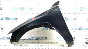 Front left wing Audi Q5 8R 13-17 rest blue LX5R, dents, bump, painted