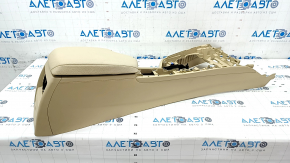 Central console armrest BMW 3 F30 12-18 automatic transmission leather beige