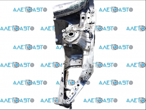 Front left quarter Mazda 3 14-18 BM silver 38P, with eyelash