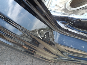 Quarter wing rear right BMW 3 F30 12-18 on the body, black, pokes