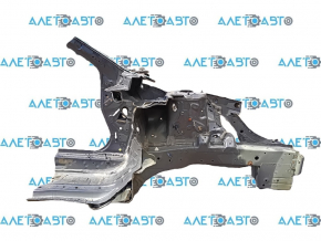 Front left quarter Honda Accord 13-17 graphite NH797M, dented threshold
